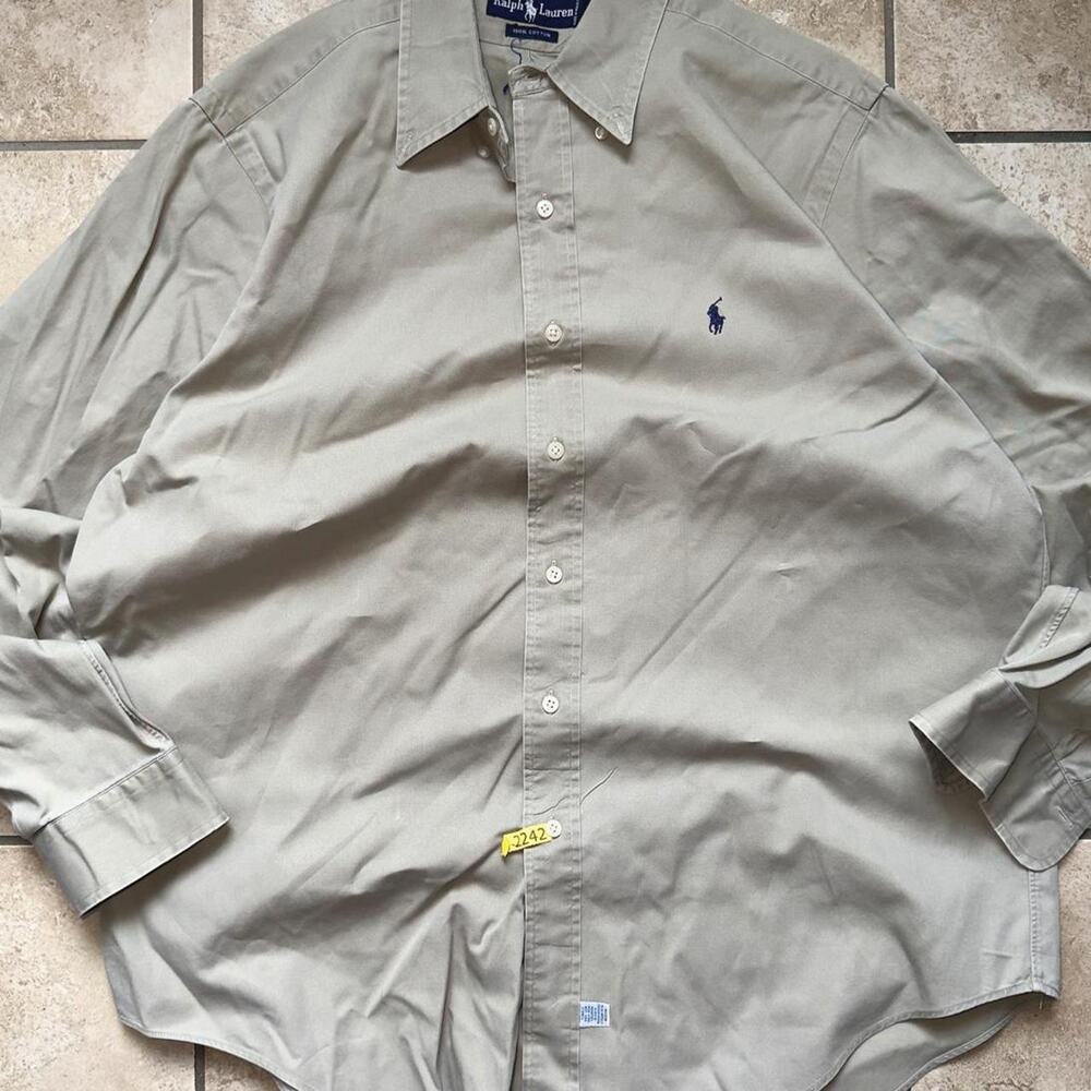 Ralph Lauren Button Up Dress Shirt - Size L